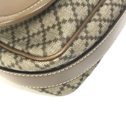 GUCCI Shoulder Bag 295679 PVC / Leather beige Crossbody bag Diamante