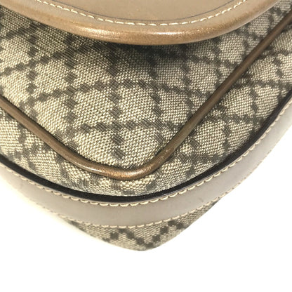 GUCCI Shoulder Bag 295679 PVC / Leather beige Crossbody bag Diamante