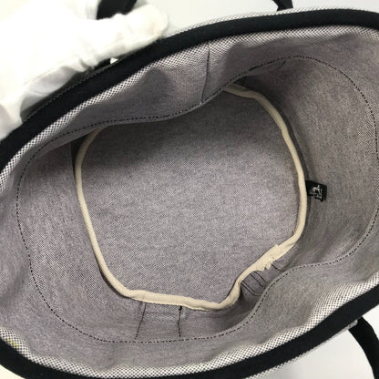 HERMES Handbag Tower ash gray Bichette Women Used Authentic