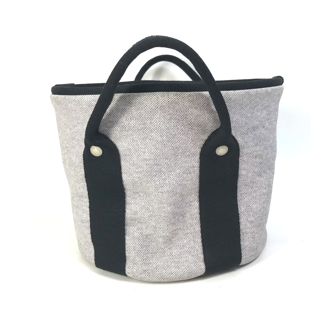 HERMES Handbag Tower ash gray Bichette Women Used Authentic