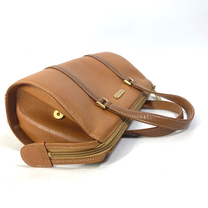 BURBERRY Handbag leather Brown logo Inner check