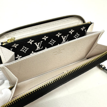 LOUIS VUITTON Long Wallet Purse M69437 Monogram canvas Brown monogram LV clafoutis Zippy wallet Women Used Authentic