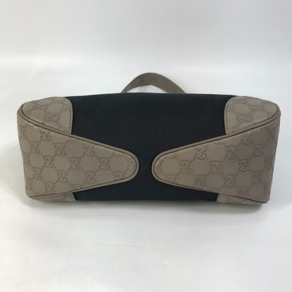 GUCCI Shoulder Bag 257265 Canvas / leather Dark Navy type GG Guccisima logo