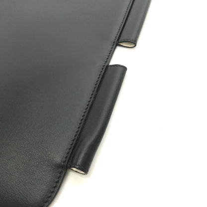 PRADA iPad case leather black By color 3D logo