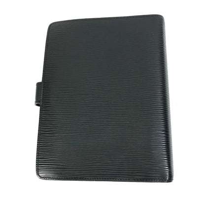 LOUIS VUITTON Notebook cover R20042 Epi Leather black Epi Agenda MM