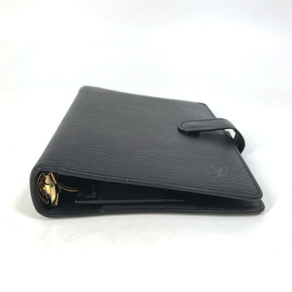 LOUIS VUITTON Notebook cover R20042 Epi Leather black Epi Agenda MM