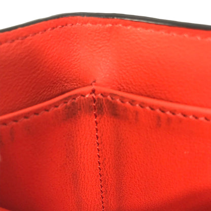 FENDI Trifold wallet 8M0426 leather Orange Peekaboo