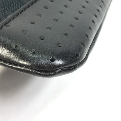 GUCCI Shoulder Bag 145857 GG canvas black GG