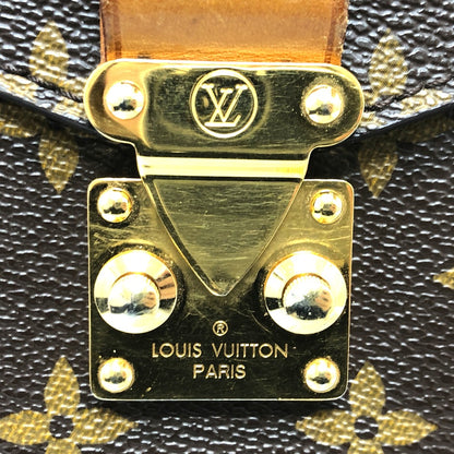 LOUIS VUITTON Handbag M40780 Monogram canvas Brown Monogram Pochette Metis MM Women Used Authentic