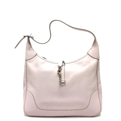 HERMES Shoulder Bag Vaux Swift pink Trim 35 Women Used Authentic