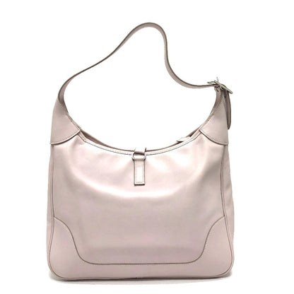 HERMES Shoulder Bag Vaux Swift pink Trim 35 Women Used Authentic