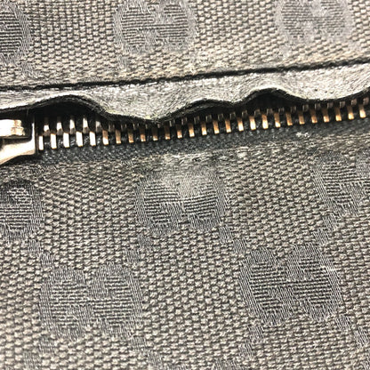 GUCCI Waist bag 28566 GG canvas / leather black GG Sling bag