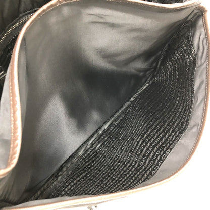 PRADA Shoulder Bag VA0793 Nylon black Messenger bag mens Used Authentic