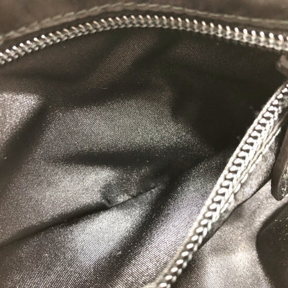 PRADA Pouch 1NA350 Nylon black Triangle logo Women Used Authentic