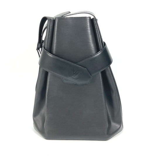 LOUIS VUITTON Shoulder Bag M80155 Epi Leather black Epi Sac DePaul GM
