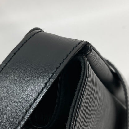 LOUIS VUITTON Shoulder Bag M80155 Epi Leather black Epi Sac DePaul GM Women Used Authentic