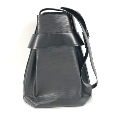 LOUIS VUITTON Shoulder Bag M80155 Epi Leather black Epi Sac DePaul GM Women Used Authentic