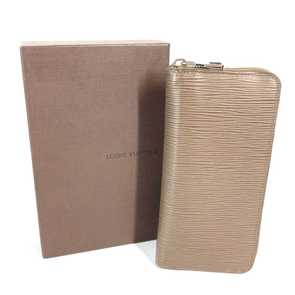 LOUIS VUITTON Long Wallet Purse M60967 Epi Leather Brown Epi Zippy Wallet Vertical