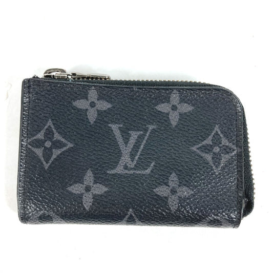 LOUIS VUITTON Coin case Ｍ63536 Monogram Eclipse Canvas black Monogram Eclipse Portemone Jules