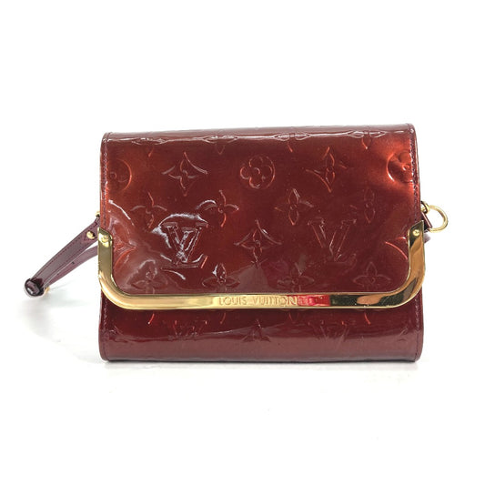 LOUIS VUITTON Clutch bag M91547 Monogram Vernis purple Monogram Vernis Rossmore PM