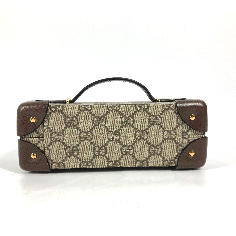 GUCCI Handbag 675969 GG Supreme canvas, leather beige GG Supreme Case Apple Watch Padlock Case for Apple Watch Women Used Authentic