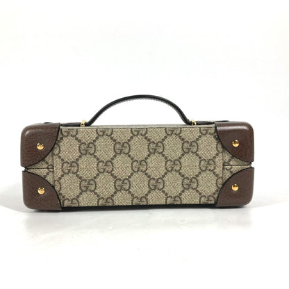 GUCCI Handbag 675969 GG Supreme canvas, leather beige GG Supreme Case Apple Watch Padlock Case for Apple Watch Women Used Authentic