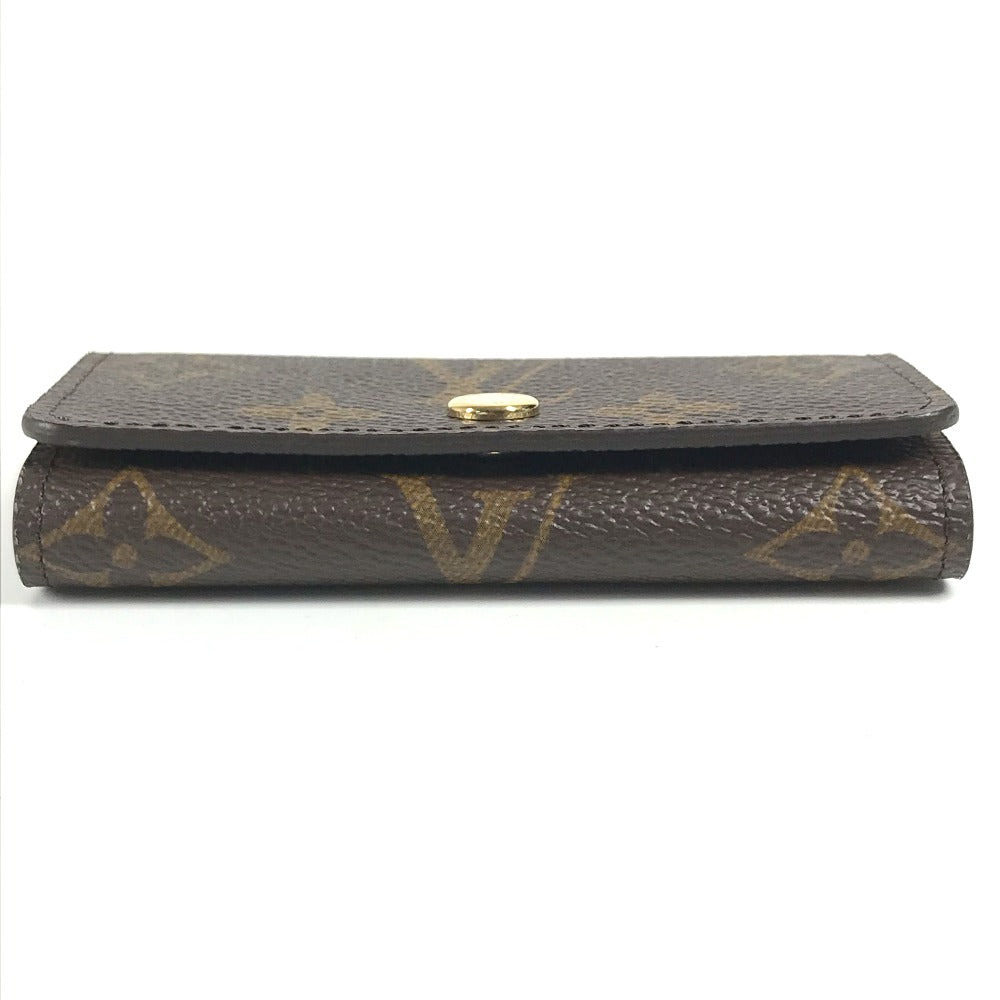 LOUIS VUITTON Key case Key holder  M69517 Monogram canvas Brown Monogram Multicles 4 Women Used Authentic