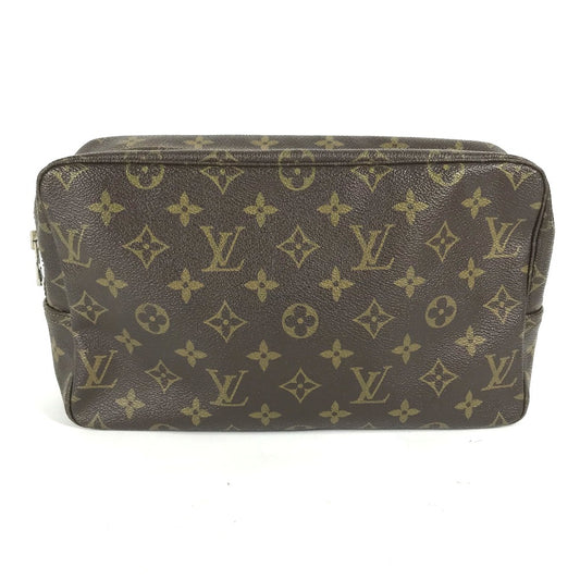 LOUIS VUITTON Cosmetics Pouch M47522 Monogram canvas Brown Monogram Truth Cracking Ty 28