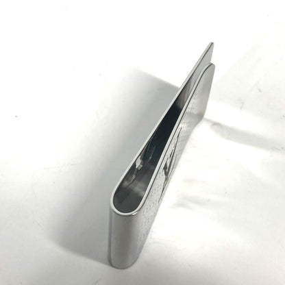 LOUIS VUITTON Money clip M65041 metal Silver building clip champs elysées