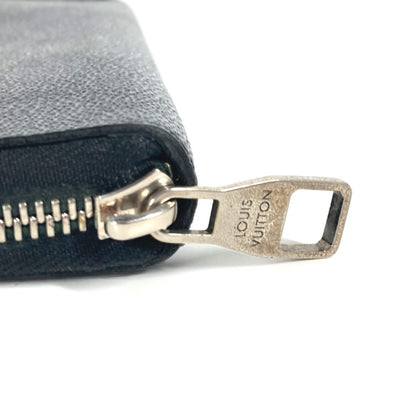 LOUIS VUITTON Long Wallet Purse N63077 Damier Grafitto Canvas black Damier Grafitte Zippy Organizer