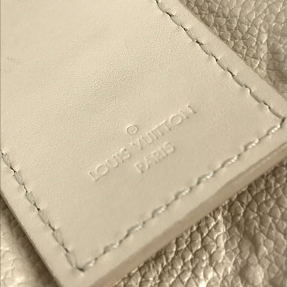 LOUIS VUITTON Shoulder Bag M45394  Monogram Ann Platt Leather white Monogram Ann Platt Petite Malle Souple Women Used Authentic