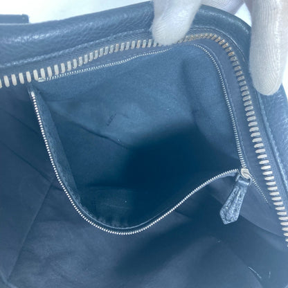 FENDI Shoulder Bag 7VA407 leather black Messenger bag Celeria mens Used Authentic