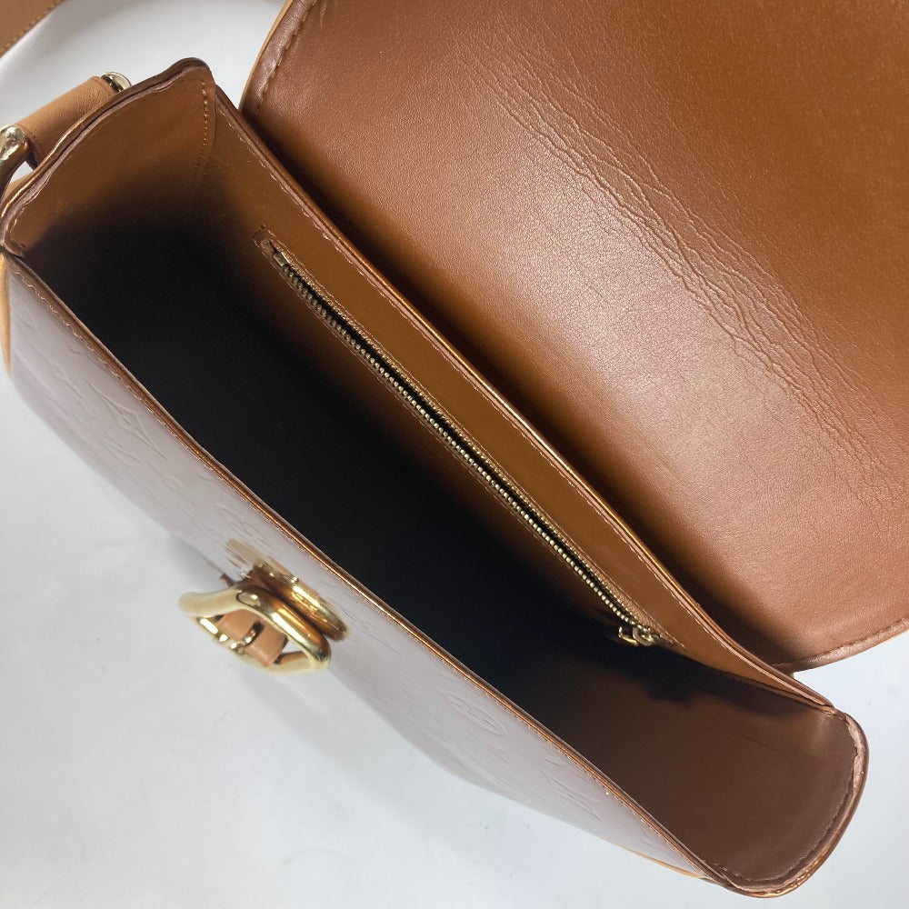 LOUIS VUITTON Shoulder Bag  M91107 Monogram Vernis Canvas Brown Monogram Vernis Christie GM