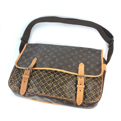 LOUIS VUITTON Shoulder Bag M40116 Monogram canvas Brown Monogram Congo MM