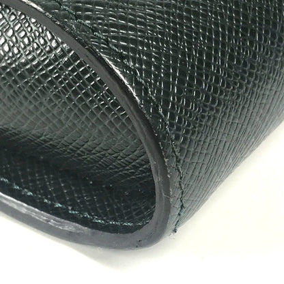 LOUIS VUITTON business bag M30184 Taiga Leather green Taiga Baikal