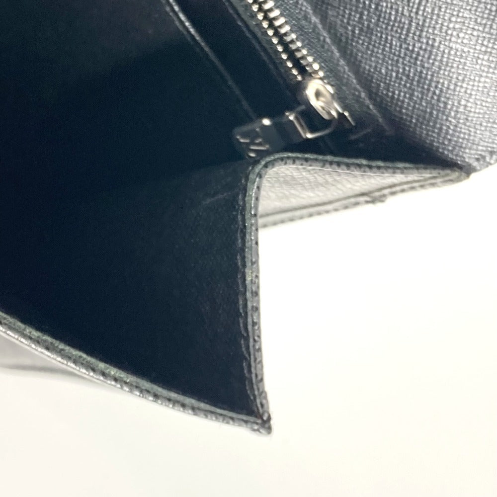 LOUIS VUITTON business bag M30782 Taiga Leather black Taiga Selenga