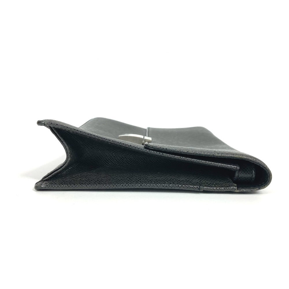 LOUIS VUITTON business bag M30782 Taiga Leather black Taiga Selenga