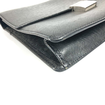 LOUIS VUITTON business bag M30782 Taiga Leather black Taiga Selenga