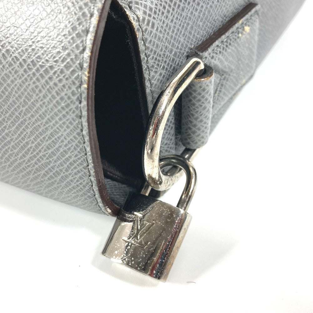 LOUIS VUITTON Business bag Ｍ32638 Taiga Leather gray Taiga Vasiri GM