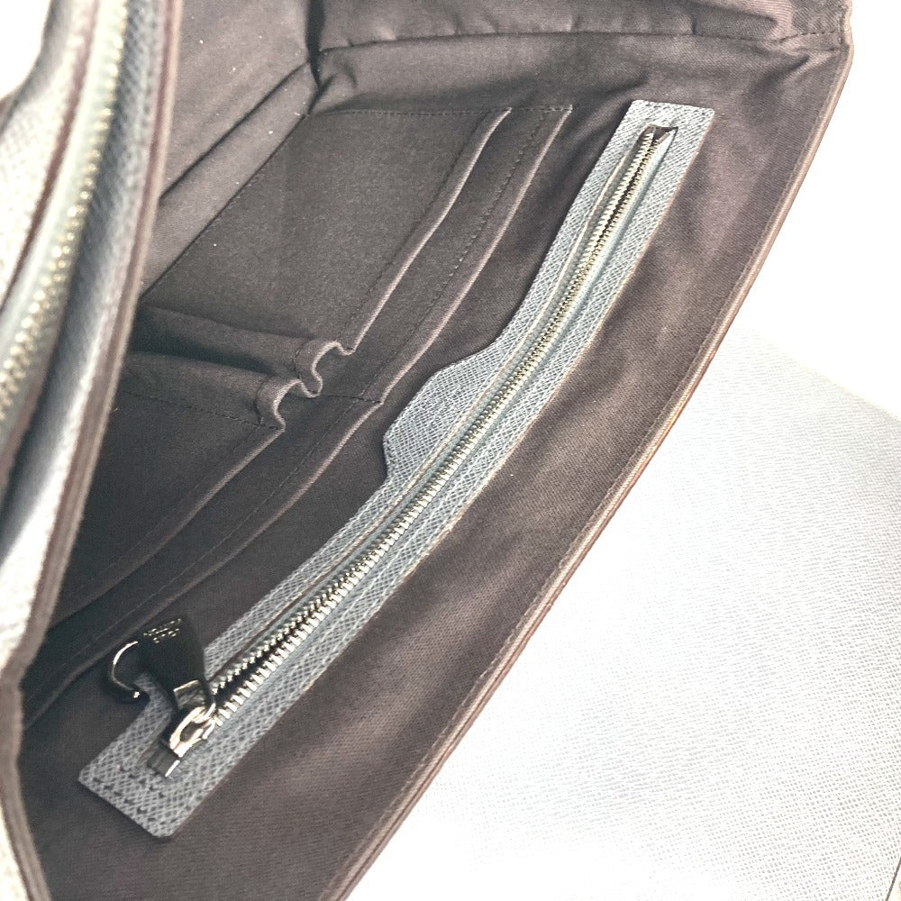 LOUIS VUITTON Business bag Ｍ32638 Taiga Leather gray Taiga Vasiri GM