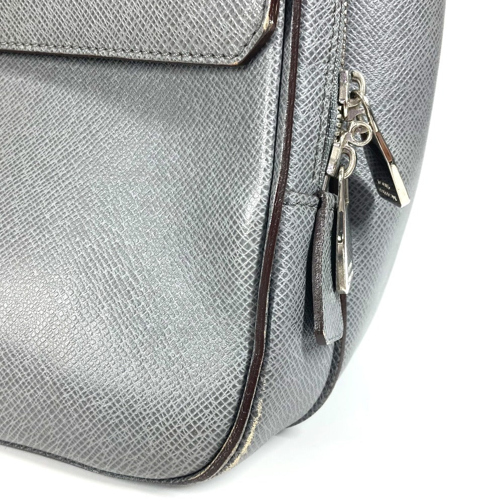 LOUIS VUITTON Business bag Ｍ32638 Taiga Leather gray Taiga Vasiri GM