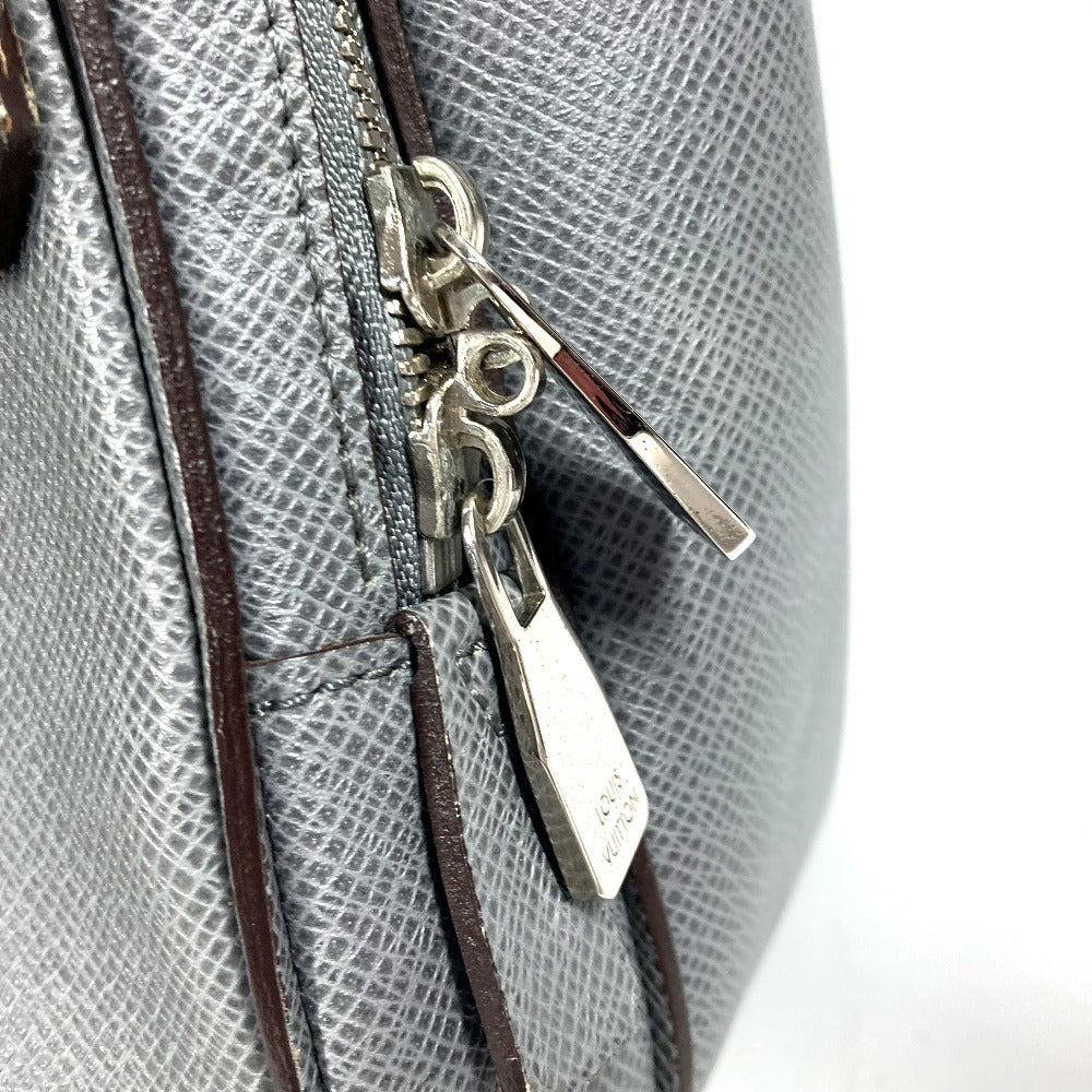 LOUIS VUITTON Business bag Ｍ32638 Taiga Leather gray Taiga Vasiri GM