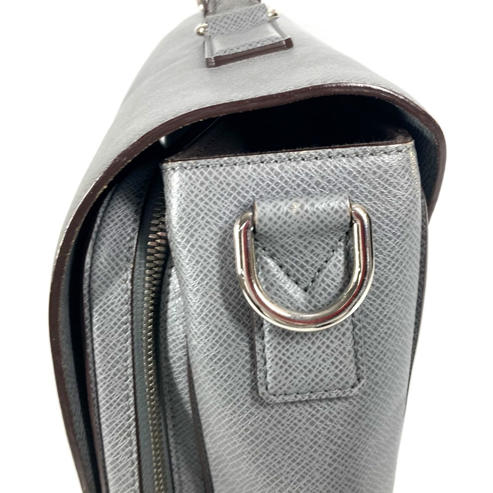 LOUIS VUITTON Business bag Ｍ32638 Taiga Leather gray Taiga Vasiri GM