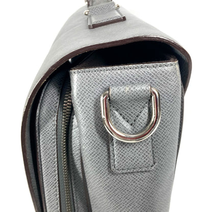 LOUIS VUITTON Business bag Ｍ32638 Taiga Leather gray Taiga Vasiri GM