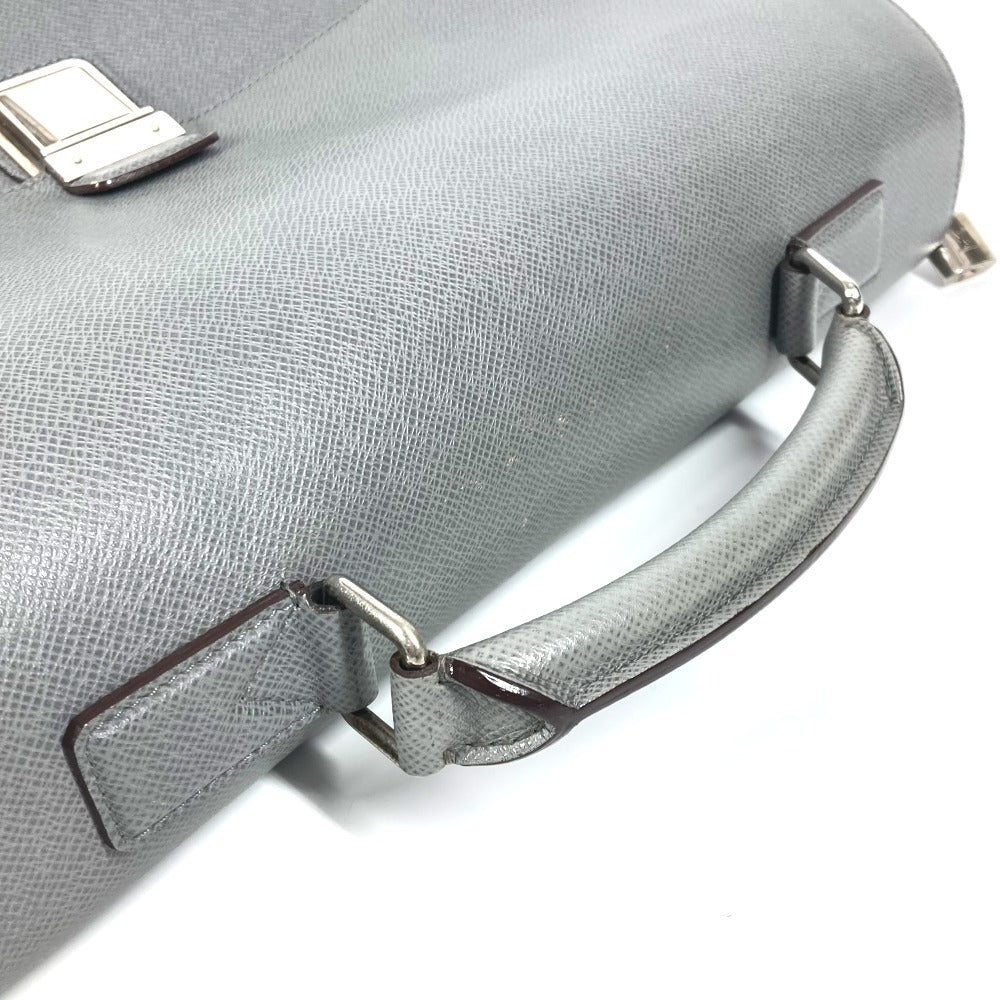 LOUIS VUITTON Business bag Ｍ32638 Taiga Leather gray Taiga Vasiri GM