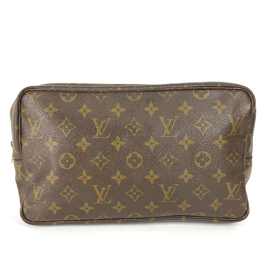 LOUIS VUITTON Cosmetics Pouch M47522 Monogram canvas Brown Monogram Truth Cracking Ty 28