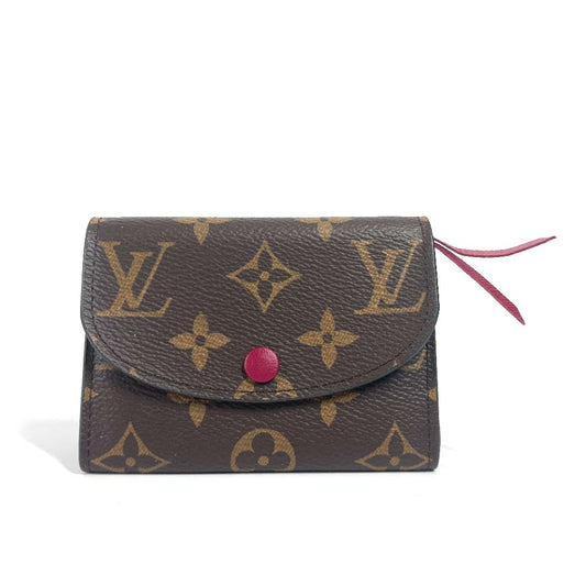 LOUIS VUITTON Folded wallet Ｍ41939 Monogram canvas pink Monogram Portomonet Rosali