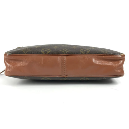 LOUIS VUITTON business bag Monogram canvas Brown monogram vintage Saxophone
