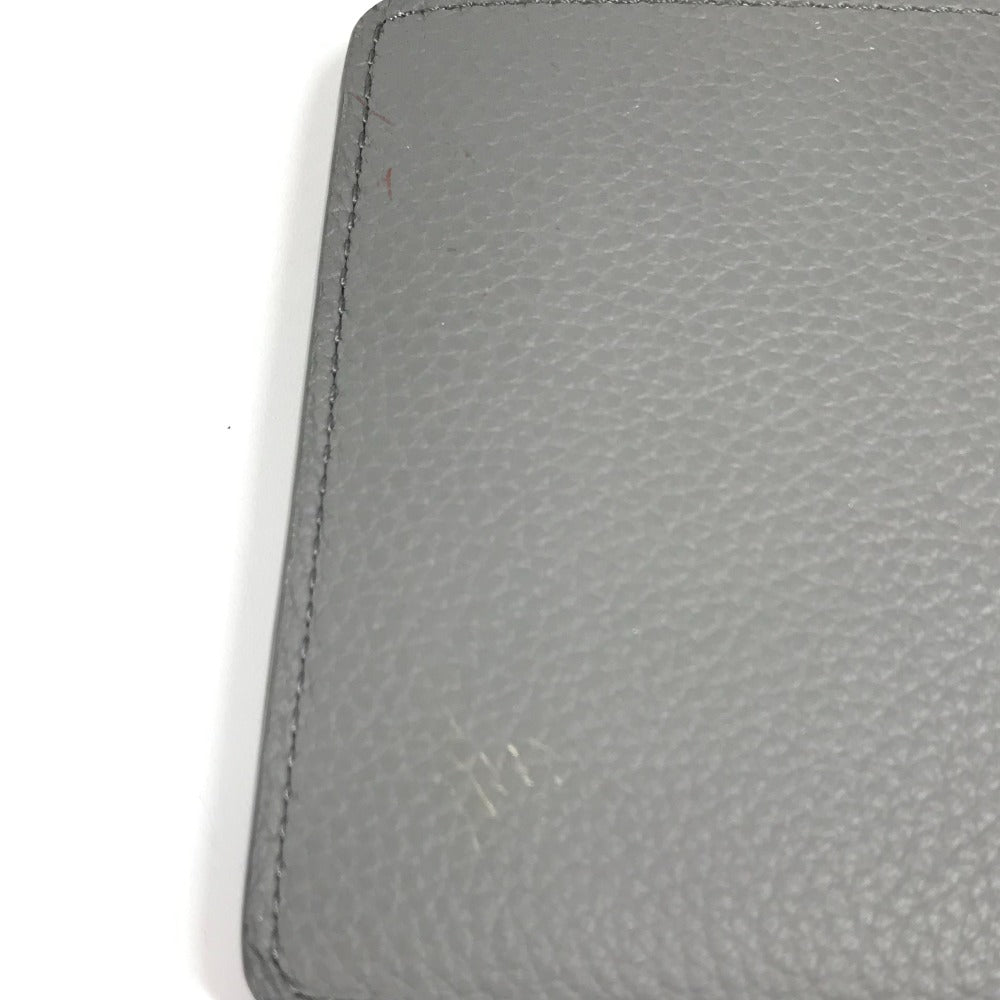 LOUIS VUITTON Folded wallet M81026 Calf leather gray LV Aerogram Portefeuille Multripru