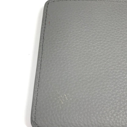 LOUIS VUITTON Folded wallet M81026 Calf leather gray LV Aerogram Portefeuille Multripru